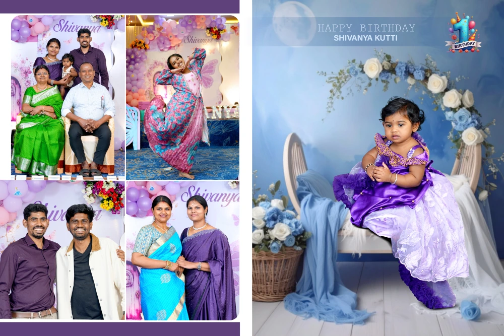 Creative Studio Portrait Photoshoot in Kovilpatti